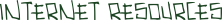 internet resources